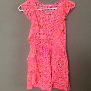 JUSTICE Swimsuit coverup dress